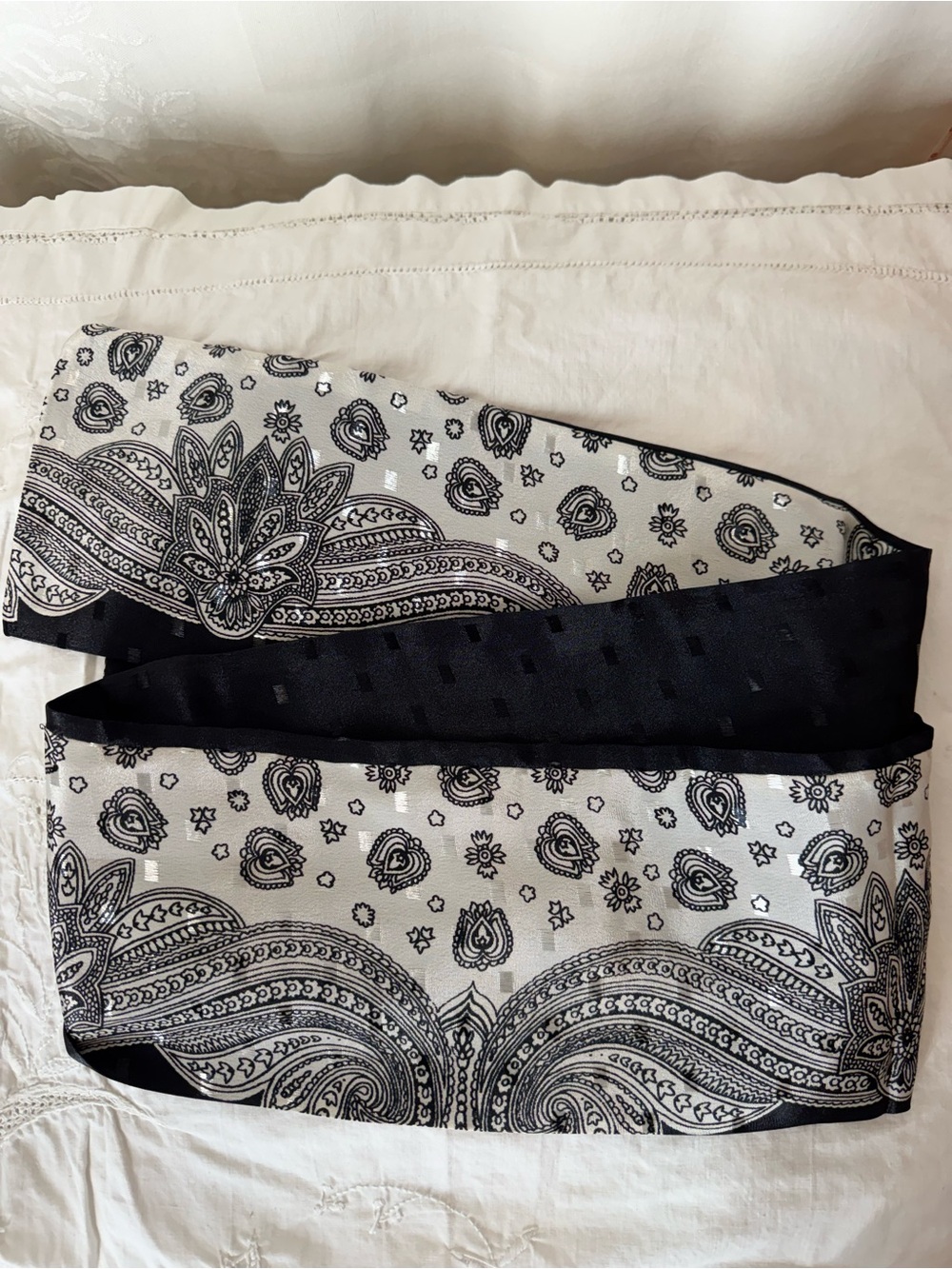 Vintage Patterned Scarf